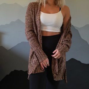 Slouchy Multicolored Cardigan